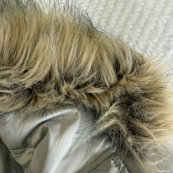 I.N.C. International Concepts 80% Down Blend Platinum Hooded Ski Parka J… - Picture 3 of 11